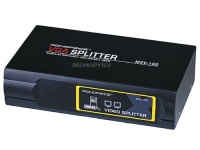 Monoprice 2-Way VGA/SVGA Splitter/Amplifier/Multiplier 400 MHz - Black Monoprice 2-Way VGA/SVGA Splitter/Amplifier/Multiplier 400 MHz - Black