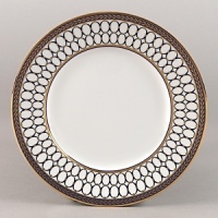 Embellished with intricate garlands, oval links and a fanciful dragon motif, this Wedgwood dinnerware evokes Europe's glorious Renaissance period. Rendered in deep blue and gold to transform any formal meal into a spectacular royal gala. Embellished with intricate garlands, oval links and a fanciful dragon motif, this Wedgwood dinnerware evokes Europe's glorious Renaissance period. Rendered in deep blue and gold to transform any formal meal into a spectacular royal gala.