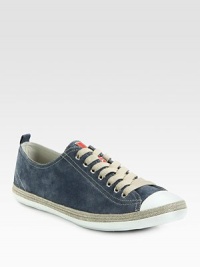Classic lace-up design in soft suede leather.Leather upperLeather liningRubber soleImported Classic lace-up design in soft suede leather.Leather upperLeather liningRubber soleImported