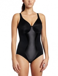 Flexees Womens Firm Control Minimizer Bodybriefer, Black, 42DD