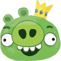 Angry Birds Green Pig Foil Balloon Party Accessory Angry Birds Green Pig Foil Balloon Party Accessory