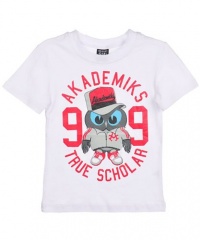 Akademiks True Scholar T-Shirt (Sizes 4 - 7) - white, 6 Akademiks True Scholar T-Shirt (Sizes 4 - 7) - white, 6