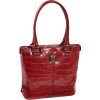 AK Anne Klein Perfect Tote Small Croc (Scarlet)