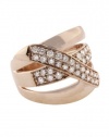 Effy Jewlery Moderna Rose Gold Diamond Ring, .93 TCW Ring size 7