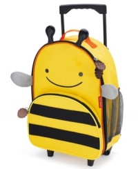 They'll be able to buzz right along with this bee suitcase from Skip Hop sized just for them. They'll be able to buzz right along with this bee suitcase from Skip Hop sized just for them.
