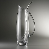 Invite peace and calm into your meals with our newest pitcher. Made of full-lead crystal, the Serenity Pitcher has an elegance and simplicity that soothes the beholder. Stir and serve your favorite cool beverage a colorful herbal iced tea with floating lemons, a batch of Mojitos or margaritas. Invite peace and calm into your meals with our newest pitcher. Made of full-lead crystal, the Serenity Pitcher has an elegance and simplicity that soothes the beholder. Stir and serve your favorite cool beverage a colorful herbal iced tea with floating lemons, a batch of Mojitos or margaritas.