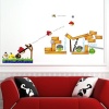 WallStickerUSA Angry Bird Game Wall Sticker Decal for Baby Nursery Kids Room
