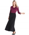 Create a colorblocked ensemble with Charter Club's maxi skirt and a top in a rich hue. (Clearance)
