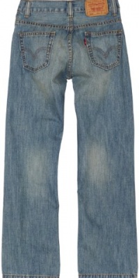 Levi's Boys 8-20 505 Straight Leg Slim, ANCHOR, 10 Slim Levi's Boys 8-20 505 Straight Leg Slim, ANCHOR, 10 Slim
