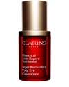 It's time to envision younger-looking skin. This advanced cream was formulated for all skin types to target puffiness, dark circles and crow's feet around the eyes. Clarins sheds new light on age-defying eye care with a treatment powered by Pueraria Lobata: the forever young plant proven to target aging where you see it first, giving eyes a luminous lift in just three weeks. .53 oz.