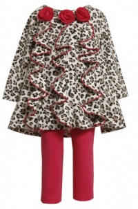 Bonnie Baby-girls Infant Knit Top With Cascading Ruffles and Knit Legging Bonnie Baby-girls Infant Knit Top With Cascading Ruffles and Knit Legging
