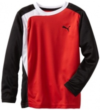 Puma - Kids Boys 2-7 Lit Team Tee, Red, 4 Puma - Kids Boys 2-7 Lit Team Tee, Red, 4