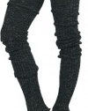 Super Long Cable Knit Leg Warmers in Your Choice of Black, Charcoal Heather, Burgundy or Ivory By Foot Traffic