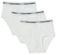 Calvin Klein Boys 8-20 White Briefs Calvin Klein Boys 8-20 White Briefs