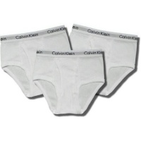 Calvin Klein Boys 8-20 White Briefs,White,L(12/14) Calvin Klein Boys 8-20 White Briefs,White,L(12/14)