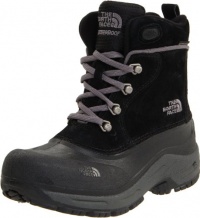 The North Face Chilkats Boot - Boys' Black/Zinc Grey, 1.0