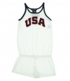 Ralph Lauren Girl's 2012 Olympic Team USA Shortall White X-Large 16