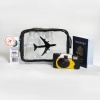 The Clear Bag Store TSA Compliant Carry on Travel Cosmetic Toiletry Bag Airplane Black