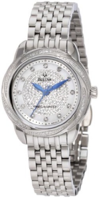 Bulova Women's 96R154 Precisionist Brightwater Swirl pattern Watch Bulova Women's 96R154 Precisionist Brightwater Swirl pattern Watch