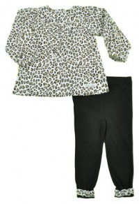 Calvin Klein Baby-Girls Infant Animal Print Tunic With Legging Calvin Klein Baby-Girls Infant Animal Print Tunic With Legging