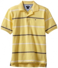 Tommy Hilfiger Boys 8-20 Short Sleeve Adriel Polo, Pale Banana, X-Large Tommy Hilfiger Boys 8-20 Short Sleeve Adriel Polo, Pale Banana, X-Large