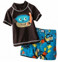 Carter's Rash Guard & Swim Trunks Set - Monkey (3-6 Months) Carter's Rash Guard & Swim Trunks Set - Monkey (3-6 Months)