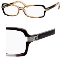 Gucci GG3005 Eyeglasses - 0QZM Black Gray - 54mm Gucci GG3005 Eyeglasses - 0QZM Black Gray - 54mm