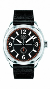 ESQ Movado Men's 07301410 esq Excel tm Arabic Black Leather Strap Watch ESQ Movado Men's 07301410 esq Excel tm Arabic Black Leather Strap Watch