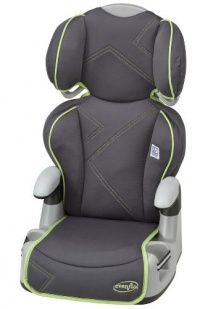 Evenflo AMP High Back Car Seat Booster, Green Angles Evenflo AMP High Back Car Seat Booster, Green Angles