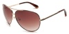 Marc by Marc Jacobs Women's MMJ 221/S 0YRI Aviator Sunglasses,Gold Frame/Brown Gradient Lens,One Size