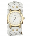 Fossil takes the white watch trend and mixes in a vintage twist.