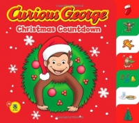 Curious George Christmas Countdown Tabbed BB