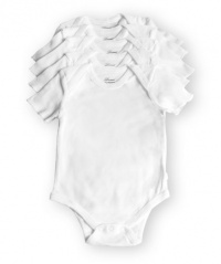 Leveret 5-pack Short Sleeve Bodysuit (Underwear, Undershirt) 100% Cotton (Size 0-24 Month) Leveret 5-pack Short Sleeve Bodysuit (Underwear, Undershirt) 100% Cotton (Size 0-24 Month)