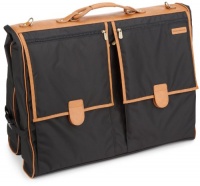Hartmann Packcloth Deluxe Garment Bag, Black, One Size Hartmann Packcloth Deluxe Garment Bag, Black, One Size