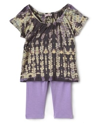 Little Ella Toddler Girls' Festival Tunic & Cropped Legging Set - Sizes 2T-4T Little Ella Toddler Girls' Festival Tunic & Cropped Legging Set - Sizes 2T-4T