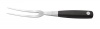 Mercer Cutlery Genesis 6 Forged Carving Fork, Steel/Black