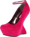 Steve Madden Women's Gravityy Wedge Pump,Pink,7.5 M US