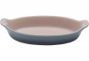 Le Creuset Heritage Stoneware Petite Oval Au Gratin Dish, Fennel