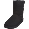 UGG Australia Children's Classic Suede Boots,Black,3 Child US