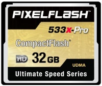 32GB PixelFlash 533x CF Compact Flash Memory Card Ultimate Speed Series 32GB PixelFlash 533x CF Compact Flash Memory Card Ultimate Speed Series