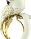 Juicy Couture Palm Beach Poolside Cockatoo White Ring, Size 7