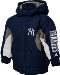 New York Yankees Toddler adidas Navy Midweight Hooded Jacket