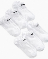 A sock that performs! This six-pack of crew length socks from Nike scores. A sock that performs! This six-pack of crew length socks from Nike scores.