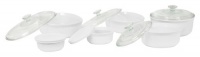 CorningWare 6109785 French White 12-Piece Bake and Serve Set CorningWare 6109785 French White 12-Piece Bake and Serve Set