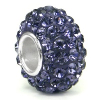 Swaroski Alexandrite Lavender Crystal Ball Bead Sterling Silver Charm Fits Pandora Chamilia Biagi Trollbeads European Bracelet Swaroski Alexandrite Lavender Crystal Ball Bead Sterling Silver Charm Fits Pandora Chamilia Biagi Trollbeads European Bracelet