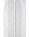 White Breathable Wedding Dress Gown Garment Bag - Extra Long with 10 Gusset (B7210W)