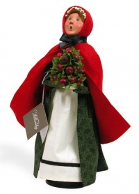 Byers' Choice Colonial Woman with Apple Cone Byers' Choice Colonial Woman with Apple Cone