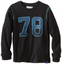 Calvin Klein Boys 8-20 Long Sleeve Thermal, Black, Medium Calvin Klein Boys 8-20 Long Sleeve Thermal, Black, Medium