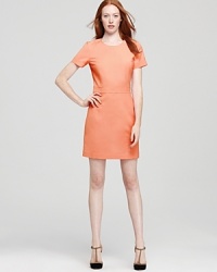 A fashion-savvy multitasker, this polished Theory dress is the work week classic that transforms into an after-dark diva with the right accessories at play. A fashion-savvy multitasker, this polished Theory dress is the work week classic that transforms into an after-dark diva with the right accessories at play.