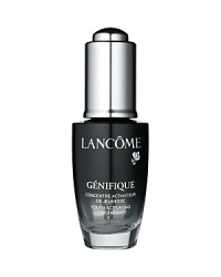 Youth is in your genes. Reactivate it. Discover the skin you were born to have. Lancôme invents their first skincare that boosts the activity of genes. Ten years of research-seven international patents. At the very origin of your skin's youth: your genes. Genes produce specific proteins, that can be found on the skin's surface. These proteins are the skin's signature of youth. With age, their presence diminishes.Introducing Génifique. Now, boost genes' activity and stimulate the production of youth proteins. Drop by drop, skin is infused with life. Vibrant with youth, skin looks as if lit from within-breathtakingly radiant. Its youthful quality returns: cushiony-soft and velvety to the touch. See visibly younger skin in just 7 days.How to use: Apply morning and night after cleansing and toning, avoiding eye area. Follow with serum and moisturizer. Youth is in your genes. Reactivate it. Discover the skin you were born to have. Lancôme invents their first skincare that boosts the activity of genes. Ten years of research-seven international patents. At the very origin of your skin's youth: your genes. Genes produce specific proteins, that can be found on the skin's surface. These proteins are the skin's signature of youth. With age, their presence diminishes.Introducing Génifique. Now, boost genes' activity and stimulate the production of youth proteins. Drop by drop, skin is infused with life. Vibrant with youth, skin looks as if lit from within-breathtakingly radiant. Its youthful quality returns: cushiony-soft and velvety to the touch. See visibly younger skin in just 7 days.How to use: Apply morning and night after cleansing and toning, avoiding eye area. Follow with serum and moisturizer.